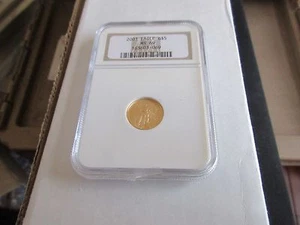 2001 , Eagle , G5$ , NGC , MS 69 , Tenth-Ounce Gold American Eagle  - Picture 1 of 1