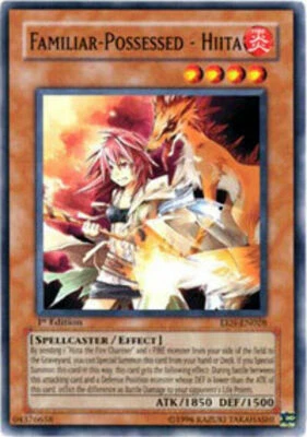 Familiar-Possessed - Hiita - EEN-EN028 - Common - 1st Edition - YuGiOh - Image 1 of 4