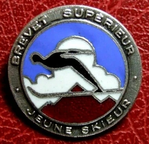 TOP PATENT JUNGER SKIFAHRER Abzeichen von AUGIS  - Bild 1 von 2