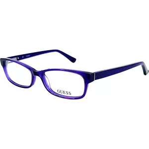 Guess GU2517 Womens Plastic Eyeglass Frame 081 Shiny Violet 50-15 - Picture 1 of 6