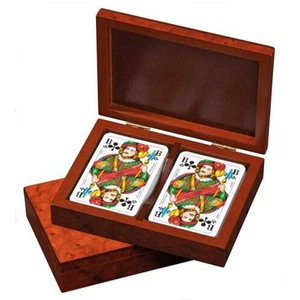 COFFRET 2 JEUX DE CARTES MOTIF CHEVAL - Picture 1 of 2