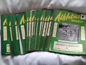 ATHLETICS WEEKLY 1956 ..... 38 copies - Picture 1 of 1