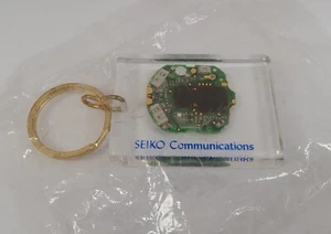 SEIKO Communications Retro SD Plastic Keychain Key Holder New Sealed - Picture 1 of 8