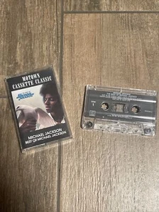 Michael Jackson THE BEST OF MICHAEL JACKSON Motown Cassette - Picture 1 of 2