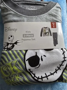 Disney Kids Nightmare Before Christmas 2 Pc PJ Set Medium - Picture 1 of 3