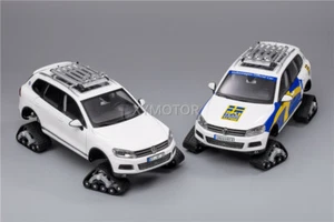 1:18 VW Volkswagen Touareg Kyosho 08823 White Snow Diecast Model Car Toys Gilfs - Picture 1 of 14