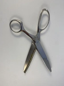 Wiss Model CC7 Chrome Plate Zig Zag Pinking Shears Scissors - Picture 1 of 5
