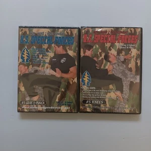 H2H Hand 2 Hand Combat US Special Forces DVD Set (2): #3 Grab & Punch & #5 Knees - Picture 1 of 8