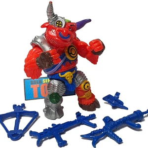 Vtg TMNT GROUNDCHUCK action figure 100% COMPLETE original 1991 with accessories - Picture 1 of 8