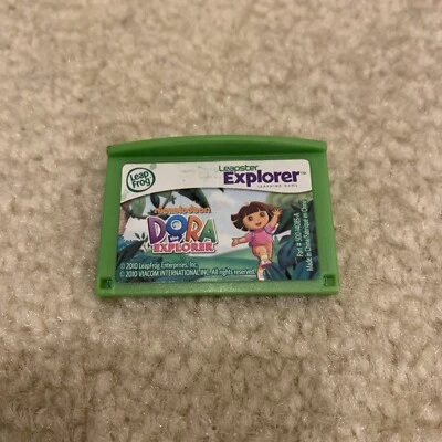 Leapfrog Leapster Explorer Dora the Explorer Learning Game Cartridge Nickelodeon - Image 1 of 4