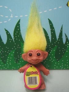 1991 - 3" Muñeca Troll Good Luck Wishnik UNEEDA (#5) - STOCK NUEVO DE TIENDA con etiqueta colgante - Imagen 1 de 9