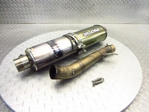 2002 01-02 Suzuki GSXR 1000 GSXR1000 MICRON Exhaust Muffler Pipe Silencer Can - Imagen 1 de 12