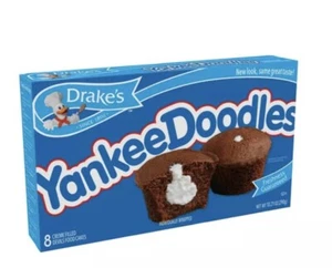 Drake's Yankee Doodles Creme gefüllt Cupcake Snack Kuchen - Bild 1 von 1
