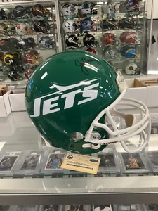 John Riggins Signed New York Jets Authentic Helmet Beckett Steiner - Picture 1 of 4