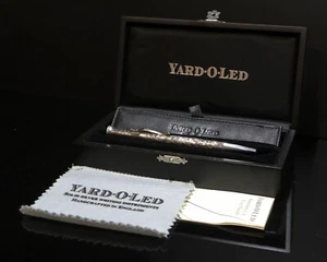 Yard O Led 8312 Perfecta Sterling Silver Victorian Ball Pen, Full box set - Picture 1 of 8