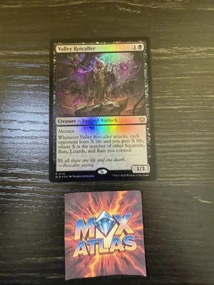 MTG - Valley Rotcaller - FOIL - Bloomburrow - BLB 119 - NM - Image 1 of 2