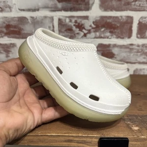 UGG Tasman Sport clogs slip-on Black Kids Shoes Size 10 - Picture 1 of 11