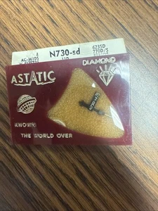 Astatic Diamond Old Vintage Phonograph Needle Record Player Turntable N730-sd - Imagen 1 de 12