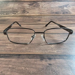 Enhance 3858 Men's Glasses 55/17/145 Gunmetal/Silver Size Frames Only - Picture 1 of 9