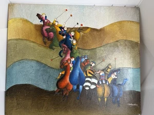 Joyce Roybal Original Gemälde auf Leinwand, signiert - Bild 1 von 11