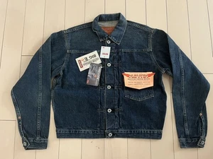 Levi's 506XX 1st Type Denim Jacket Size 38 1996 Vintage Replica Used Look JP - Picture 1 of 9