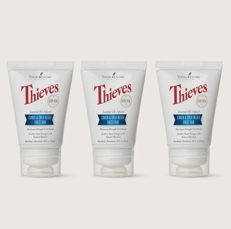Paquete de 3 frotamientos de pecho Young Living Thieves - EXP:12/26 - Envío gratuito EE. UU. Foto 1 de 3
