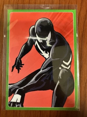 The Amazing Spider-Man Sketch Card Series 2022 Panini #8 Black Suit /99 Auto - Image 1 of 2