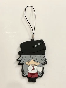 Portachiavi in gomma Black Butler Hong Kong Youme Cafe Undertaker venditore USA - HTF - Foto 1 di 2