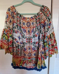 NAUDIC Off The Shoulder Top Size Small - Picture 1 of 7