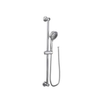 MOEN 3667EP 4 Spray Handheld Showerhead with Slide Bar in Chrome Eco Performance - Image 1 of 4