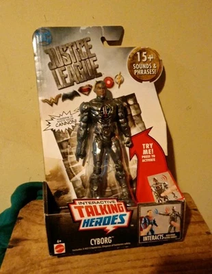 Nuevo Juguete Figura de Acción Juguete DC Liga de la Justicia Héroes Hablantes Cyborg Stealth Batman Foto 1 de 4
