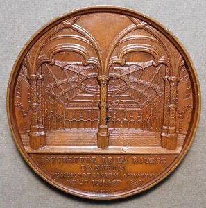 Belgium: Cover of the Antwerp Stock Exchange 1850 Jaques Weiner f. - Picture 1 of 3