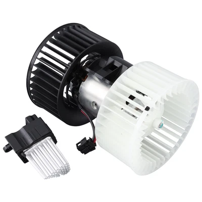 Front HVAC Blower Motor & Resistor Kit For BMW 330i 330xi X3 l6 3.0L 2004-2010 - Image 1 of 4