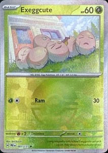Pokemon TCG Exeggcute (Poke Ball Pattern) 001/131 SV: Prismatic Evolutions Commo - Picture 1 of 1