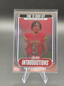 2024 Panini Absolute - Introductions Jayden Daniels #I-JDS (RC) - Picture 1 of 2