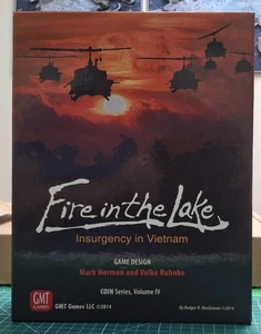 Fire in the Lake COIN Series Volume IV (2014) GMT Games, Complete, VG - Picture 1 of 11