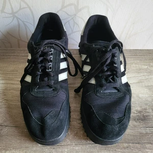 2000 Adidas Marathon TR Retro 033251 Schuhe Sneaker Schwarz UK 10,5 / EUR 45 1/3 - Picture 1 of 12
