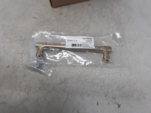 Tirador de gabinete de jaspe Emtek de latón de 5"  - Imagen 1 de 5