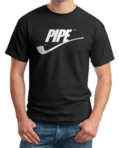 Pipe Spoof Tee: Funny Sports Parody Shirt - Mens  Medium Pemium Tees - Picture 1 of 4