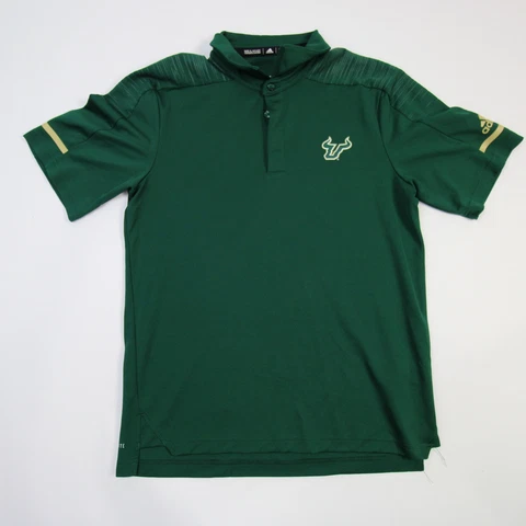 South Florida Bulls adidas Polo Men's Green Used Cover