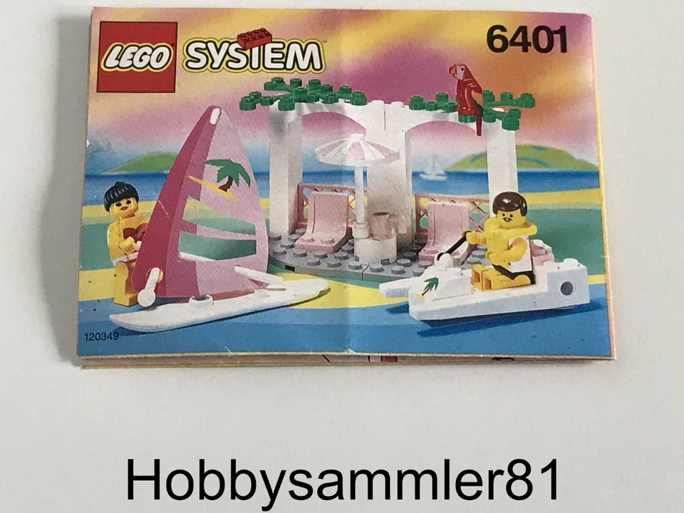 Lego 6401 System Bauanleitung Paradisa - Seaside Cabana - Cabana am Meer - Bild 1 von 1