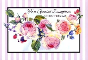 To A Special Daughter on Mother's Day- Mother's Day Greeting Card - 23228 - Picture 1 of 2