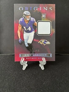 Kyle Hamilton 2022 Origins Football Rookie Patch Red #88/99 Baltimore Ravens - Picture 1 of 2