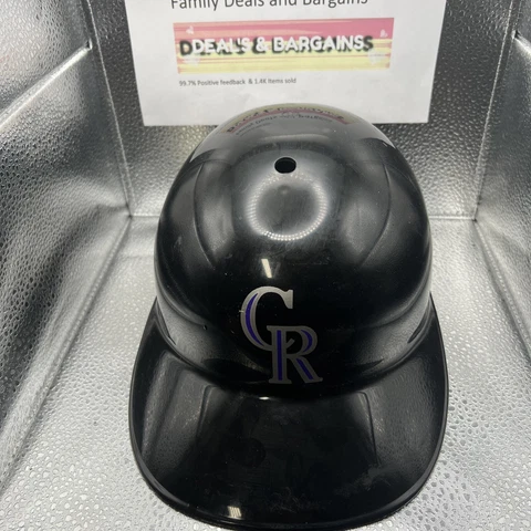 Vintage Colorado Rockies, Souvenir Batting Helmet Full Size Laich 1969 Cover