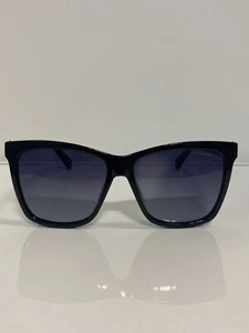 NIB Polaroid 4078SX 807 Black Plastic Woman Polarized Sunglasses - Picture 1 of 4