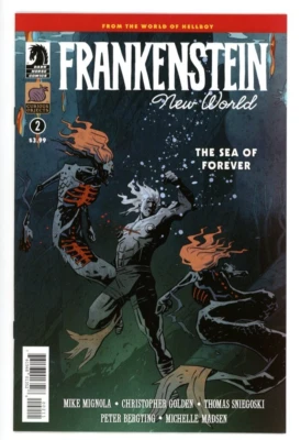 Frankenstein: New World--The Sea of Forever #2 - Cubierta A 🟥🟦NM Foto 1 de 3