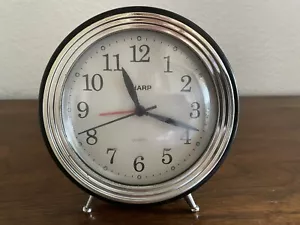 Sharp 5" Diameter Quartz Alarm Clock Model SPC836A Tested Works!! - Picture 1 of 8