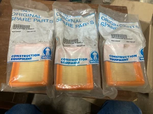 3 New Wacker 0213552 Air Cleaner Elements Wacker 395.173.710 Air Filter - Picture 1 of 3