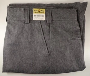 LawPro Polyester Twill Uniform Trousers, TT091, Heather Gray, Size 48 / 32, NWT - Picture 1 of 7
