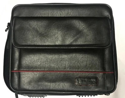 USED Targus CUN1 Black Laptop Carry Bag Briefcase fit multiple computers printer - Image 1 of 4